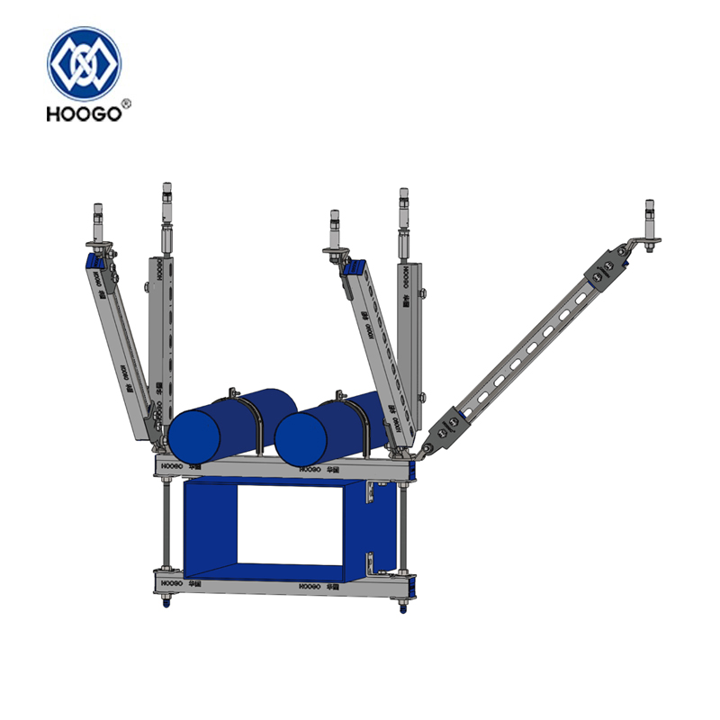 Integrated System Two-way Bracing (Lateral + Longitudinal)