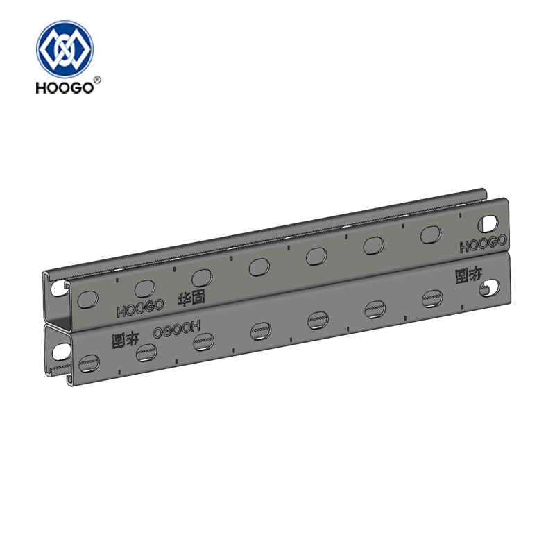 Double Channel - 41 Punched Double Channel Steel